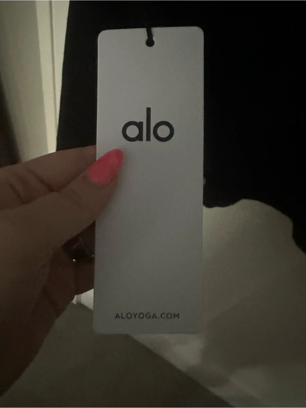 Alo Yoga Accolade Crew Neck Pullover Black Size L NWT